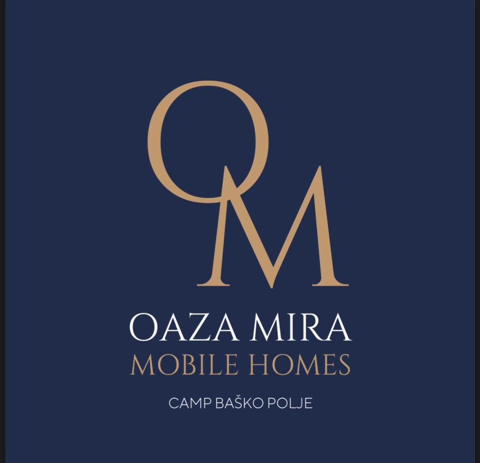 Oaza Mira Mobile Houses - Camp Basko Polje #Bestoffer Baška Voda エクステリア 写真