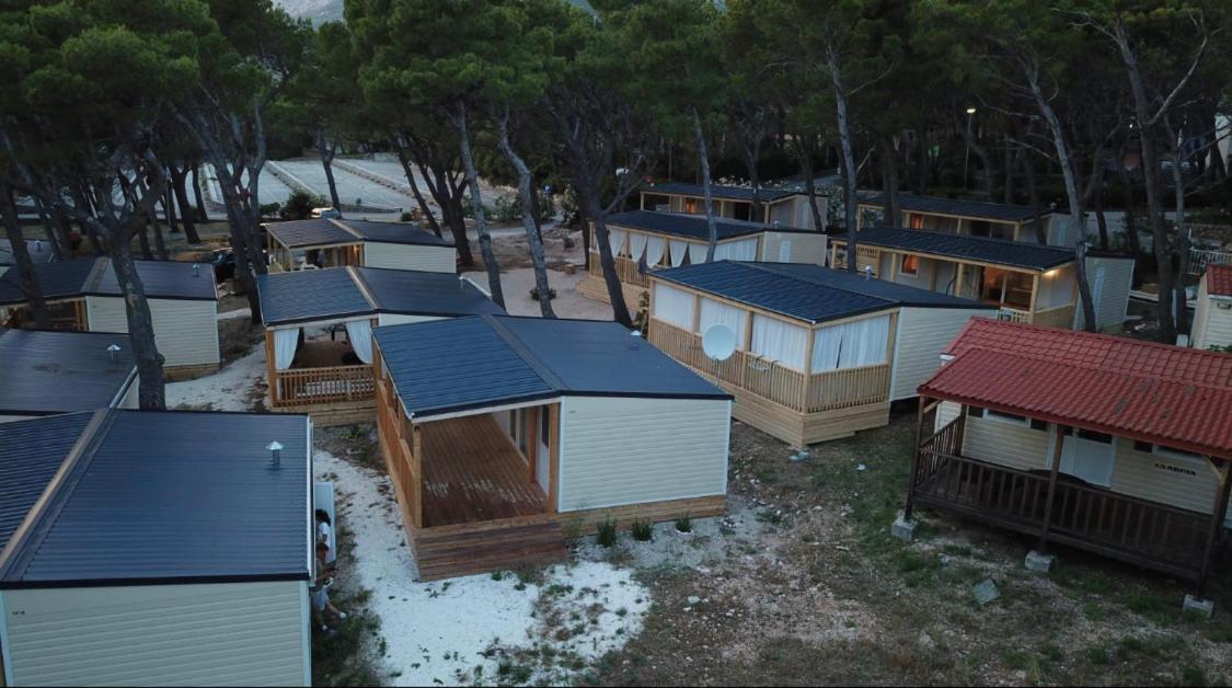 Oaza Mira Mobile Houses - Camp Basko Polje #Bestoffer Baška Voda エクステリア 写真
