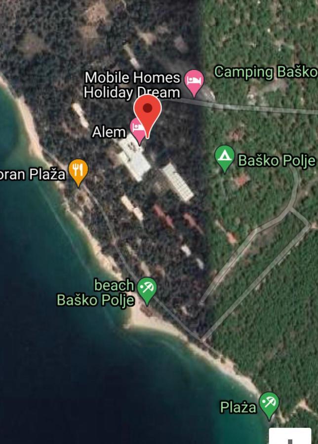Oaza Mira Mobile Houses - Camp Basko Polje #Bestoffer Baška Voda エクステリア 写真